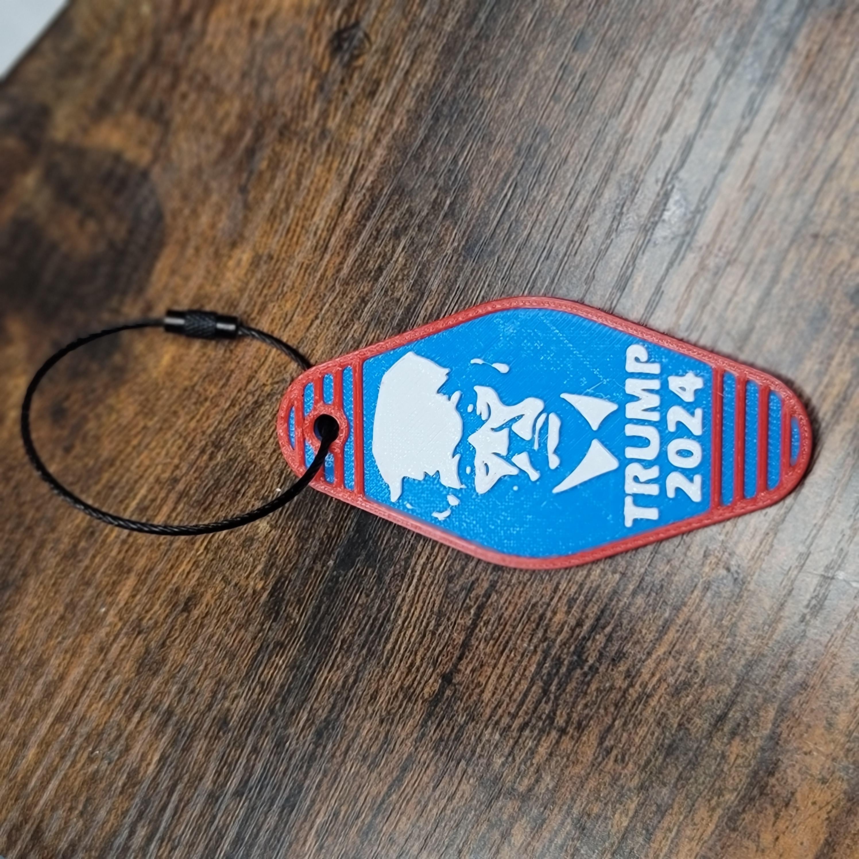 Custom Keychain - Personalized 3D printed keychain
